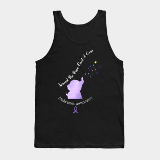 Alzheimer Awareness Spread The Hope Find A Cure Gift Tank Top